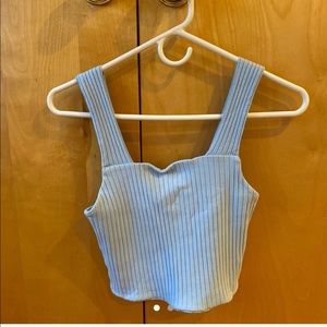 Light blue tank top